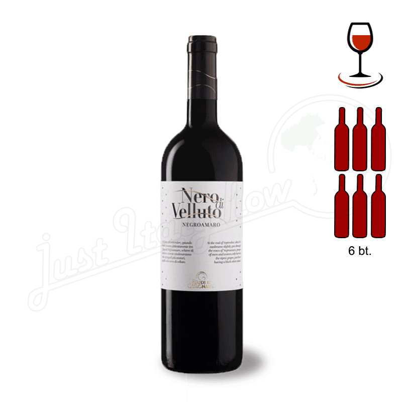 NERO DI VELLUTO NEGROAMARO SALENTO IGP - 6 bottle