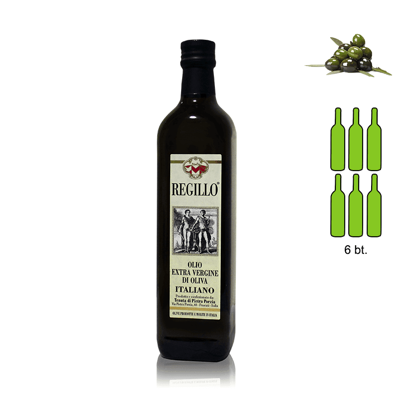Extra Virgin Olive Oil Regillo 0,75l - 6 Bottle