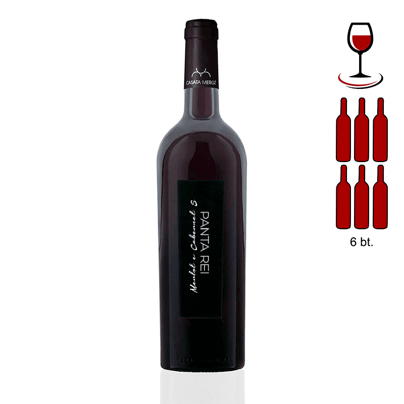Panta Rei Merlot e Cabernet S. Lazio IGP - 6 Bottle