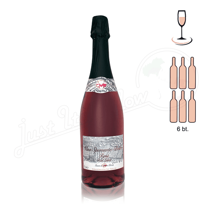 Sparkling Wine - Sweet Rose - 6 Bottle