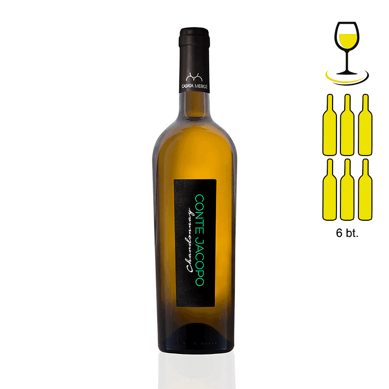 CONTE JACOPO CHARDONNAY IGP LAZIO - 6 Bottle